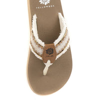 YELLOWBOX Women's Nassau Beaded Flip Flops in beige - women's sandal - view 4