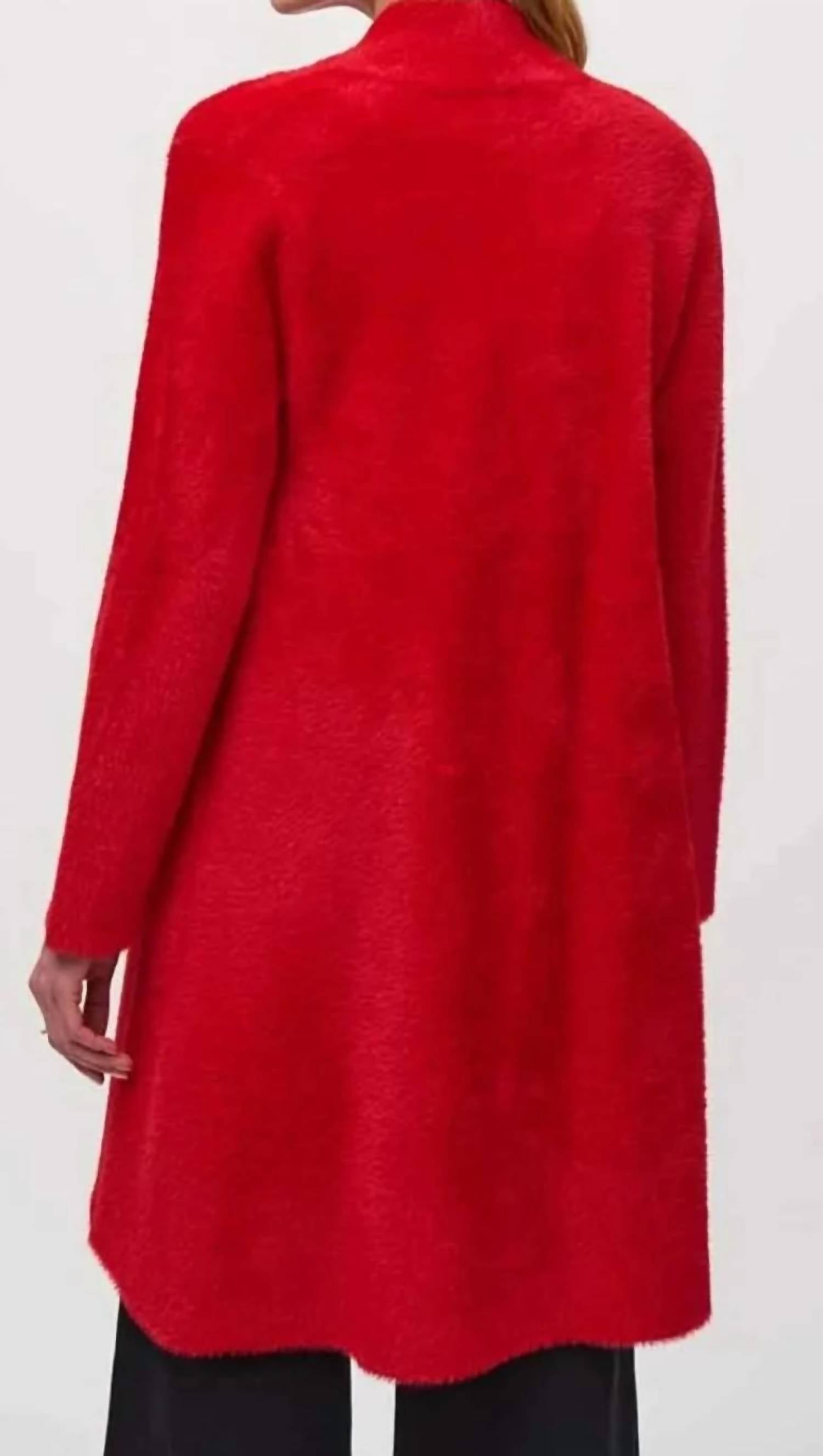 Joseph Ribkoff - Feather Yarn Flared Coat