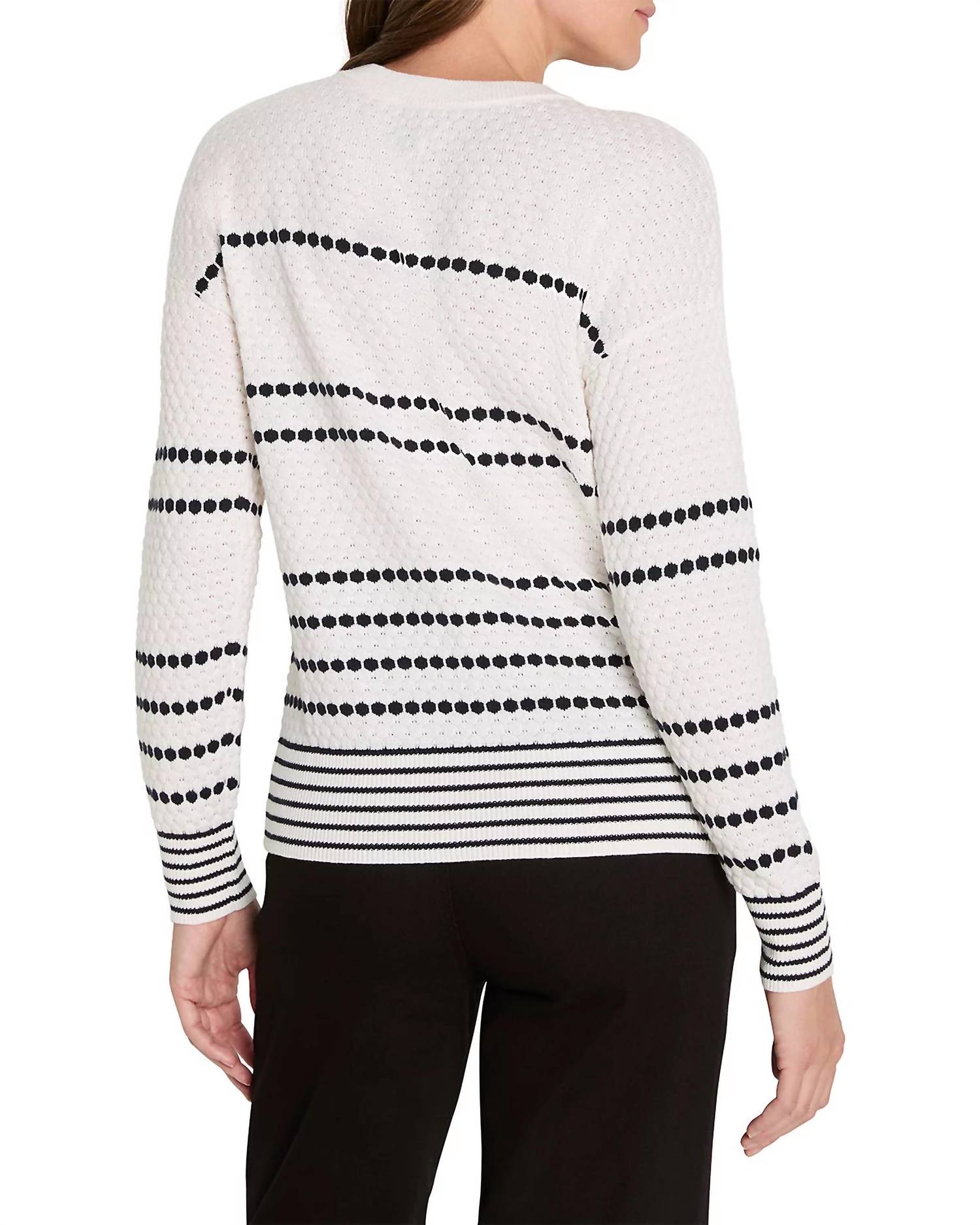 Nic + Zoe - Circle Around Cotton Cashmere Sweater