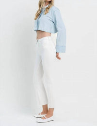 Vervet By Flying Monkey - Marcella High Rise Crop Flare Jeans