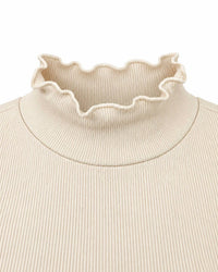 Fate + Fortune - Short Sleeve Mock Neck Top