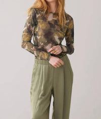 Summum - Faded Print Top