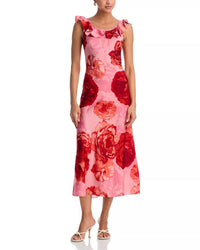 Milly - Scarlett Ruffle Neck Dress
