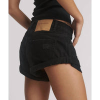 ONE TEASPOON Bandit Low Waist Short in black - women's shorts - view 4