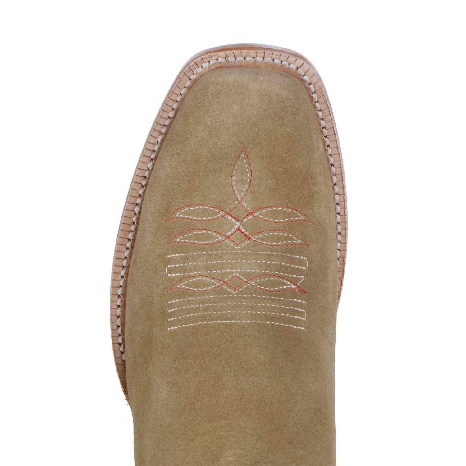 R Watson Boots - Women's Sand Rough Out Western Boot