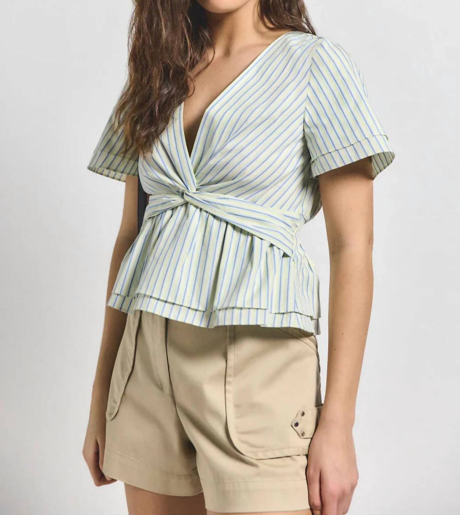 Derek Lam 10 Crosby - Caspien Knot Top
