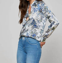 L'Agence - Tyler Silk Blouse