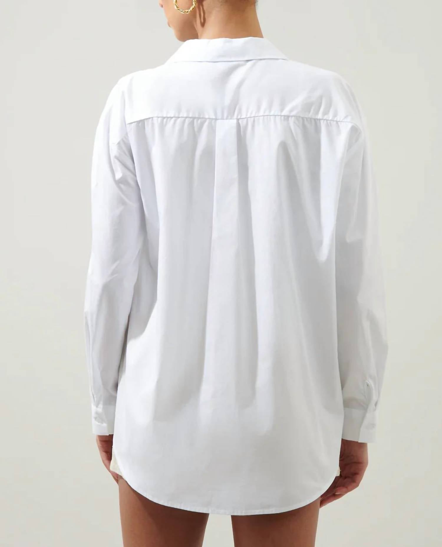 Sugarlips - Oversized Button Down Shirt