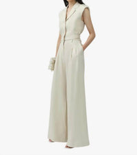 Simkhai - York Cropped Linen Vest
