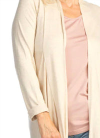 Papillon - Lightweight 3/4 Sleeve Cardigan