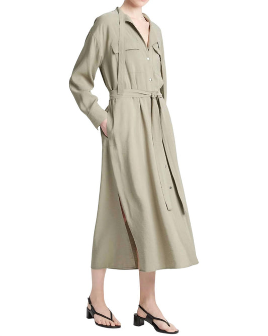 Vince - Soft Utility Shirt Dress