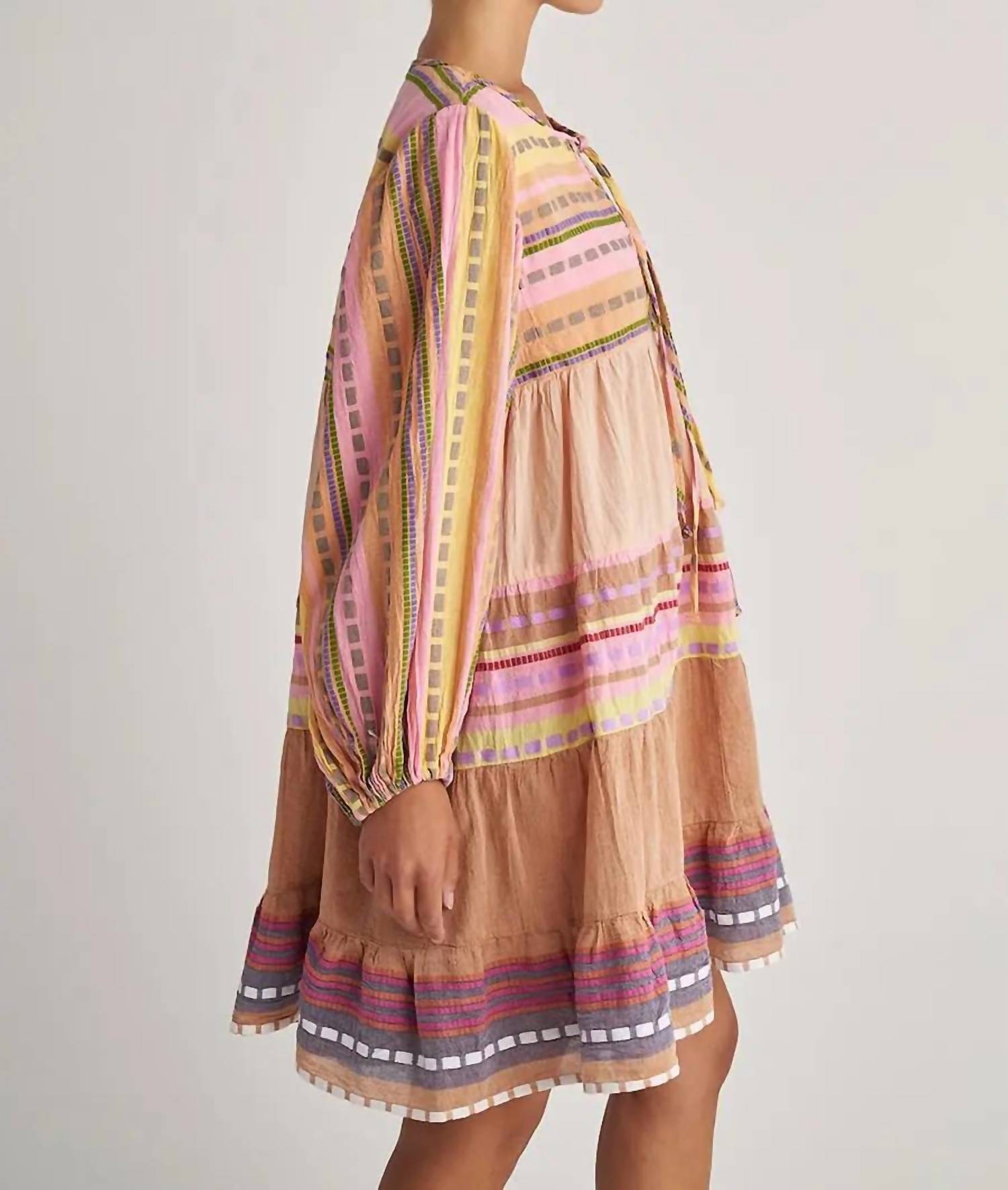 Pearl And Caviar - Short Alonissos Dress