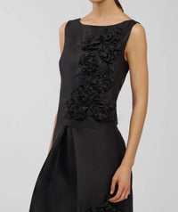 Kay Unger - Anita Floral Applique Top