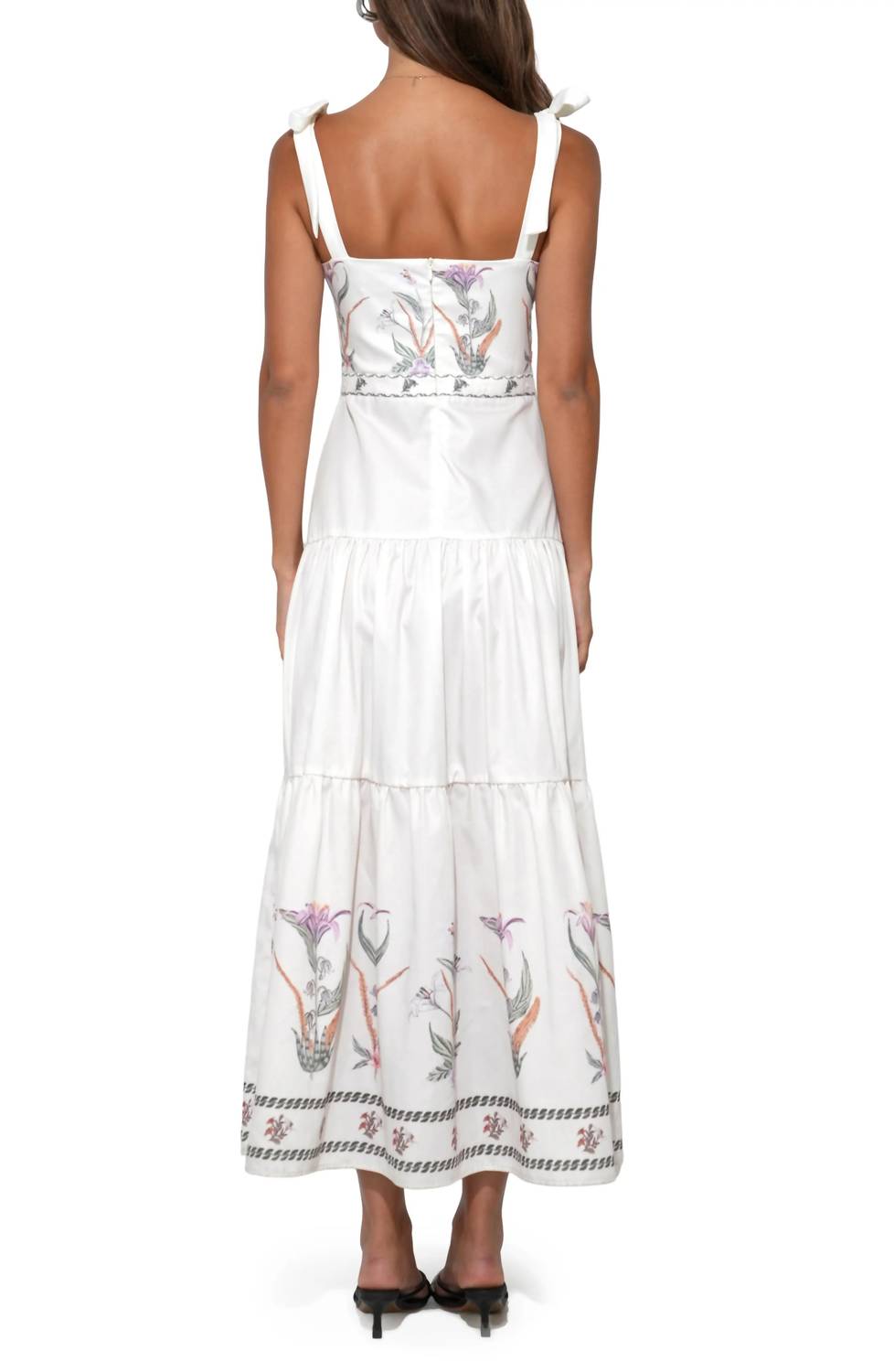 Adelyn Rae - Olivia Placement Midi Dress