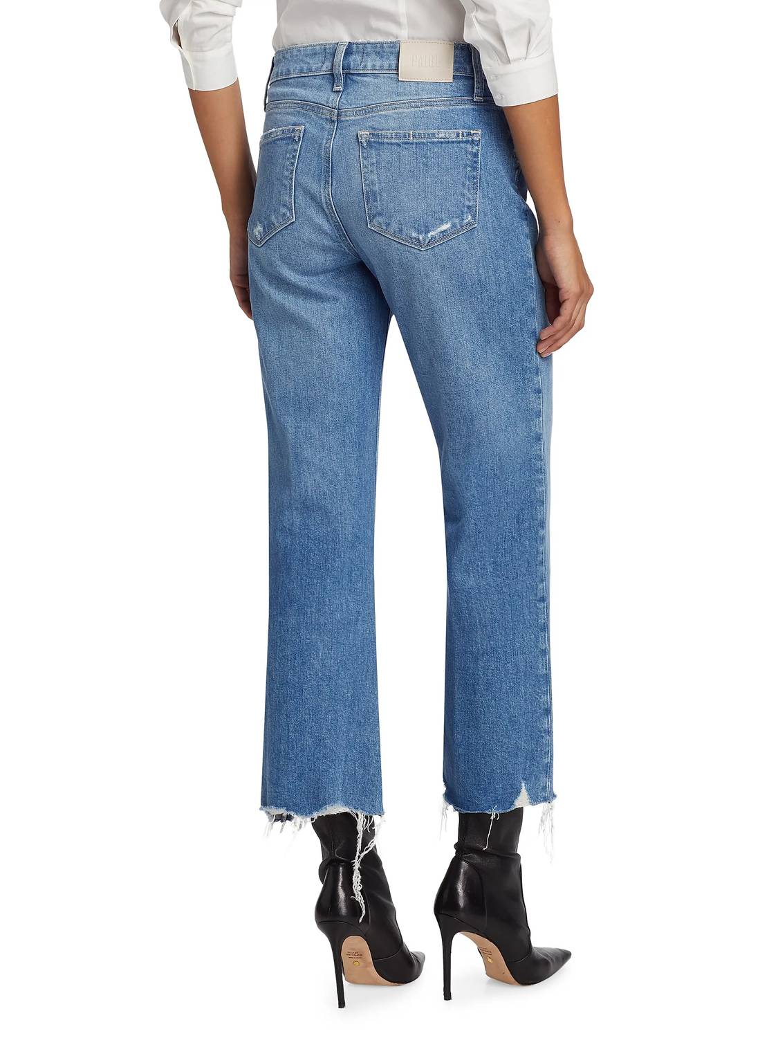 Paige - Leenah High-rise Straight Leg Jean