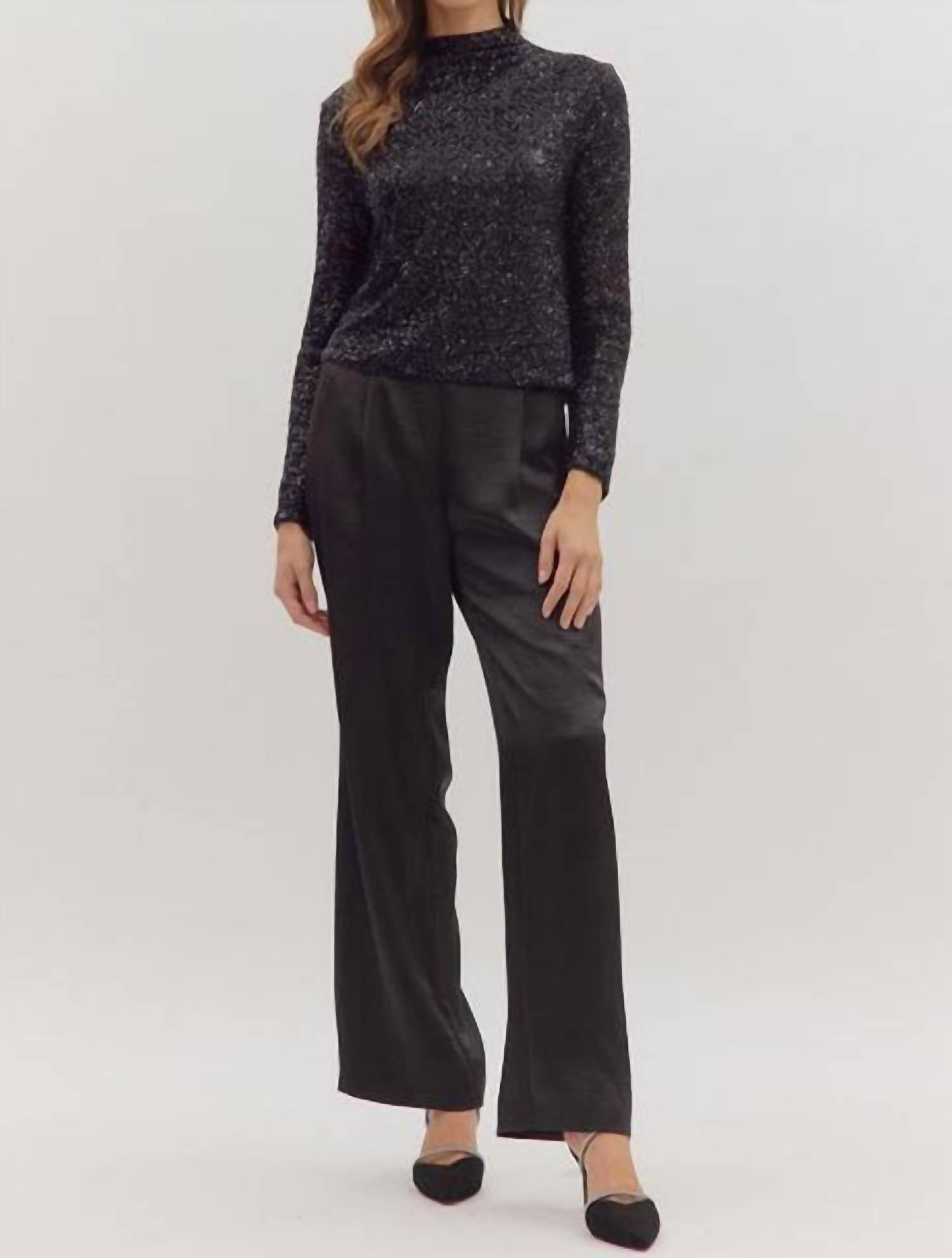 Entro - Abigail Sequin Top