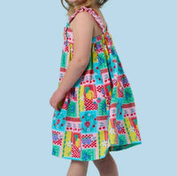 Rufflebutts - Girl's Picnic Party Dress