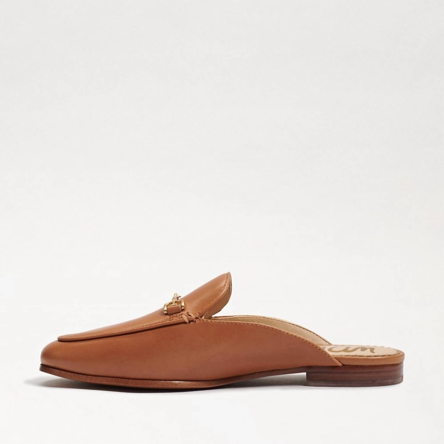 Sam Edelman - Women's Linnie Chain Embellished Slip On Almond Toe Flat Mule