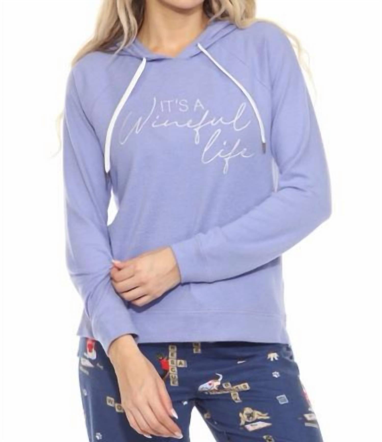 Pj Salvage - It's A Wineful Life Hoodie