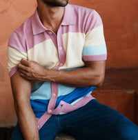 Eight X - Men's Short Sleeve Knit Polo