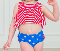 Rufflebutts - Girls Bikini Two-piece Swimsuit