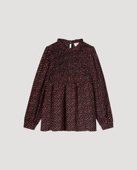 Les Coyotes De Paris - Girl's Cali Animal Print Blouse