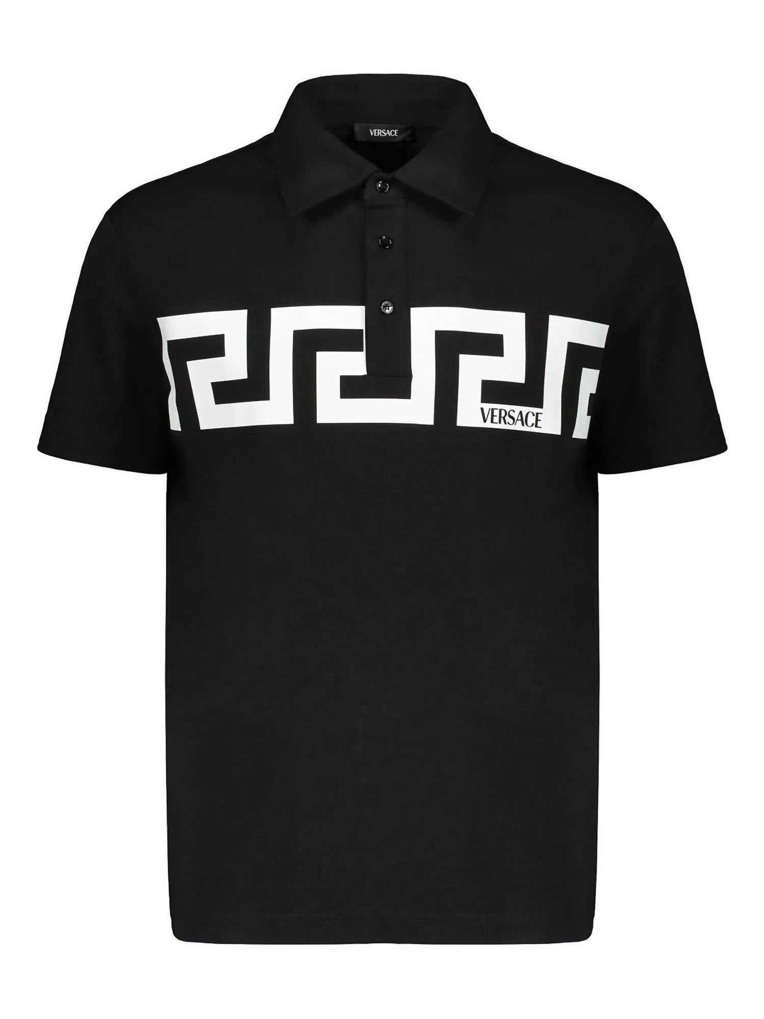 Versace - Men's Short Sleeve Cotton Polo Shirt
