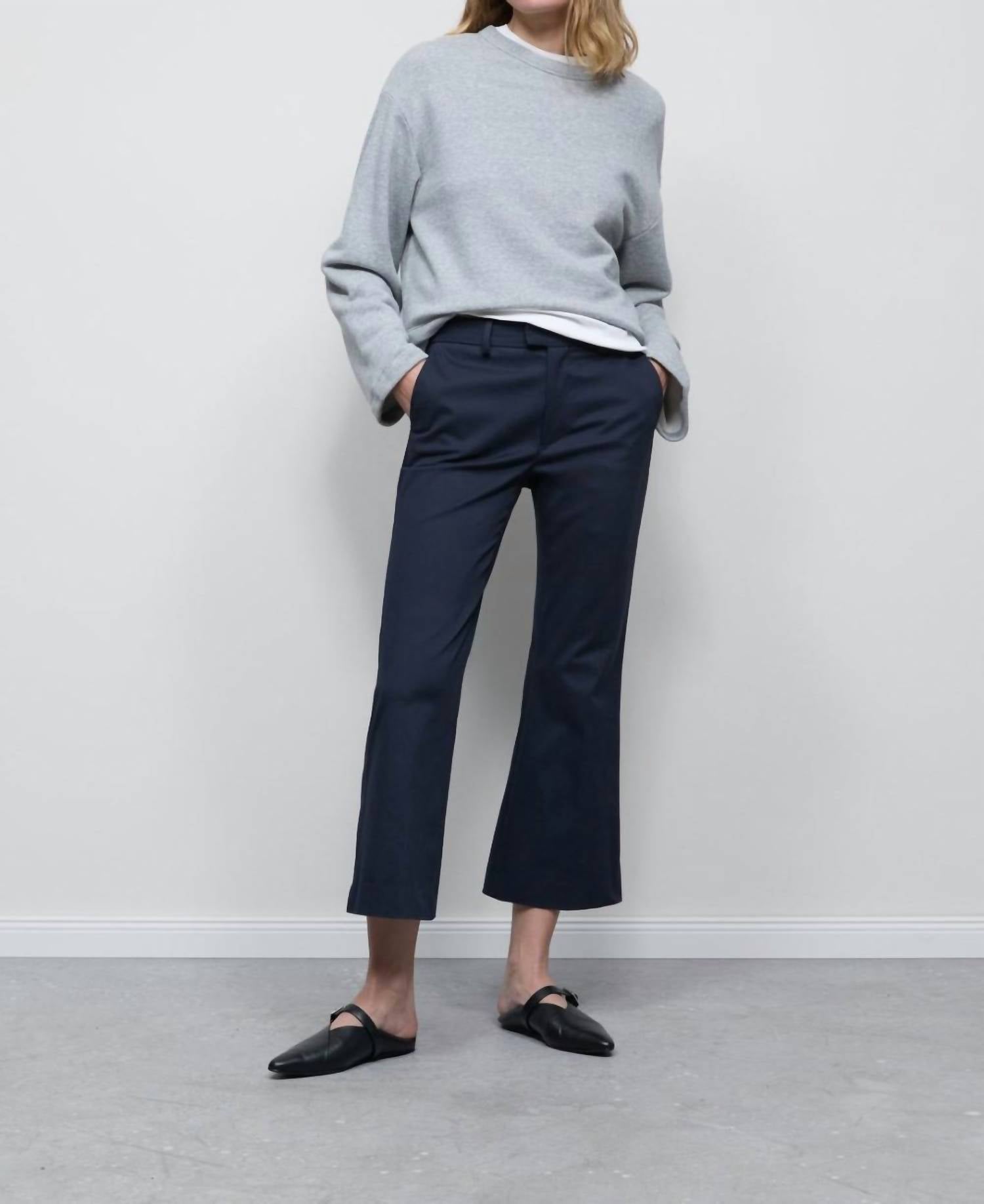 CLOSED Wharton Slim Pants in dark night - women's pants - alternate view
