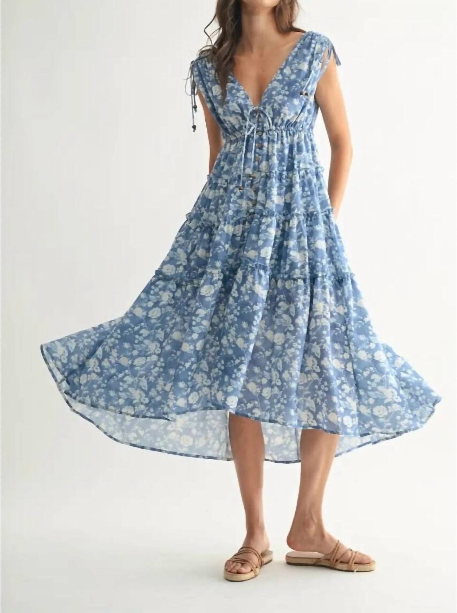 Camellia - Colorado Bell Midi Dress