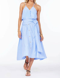 Bishop + Young - Summer Poplin Midi Skirt