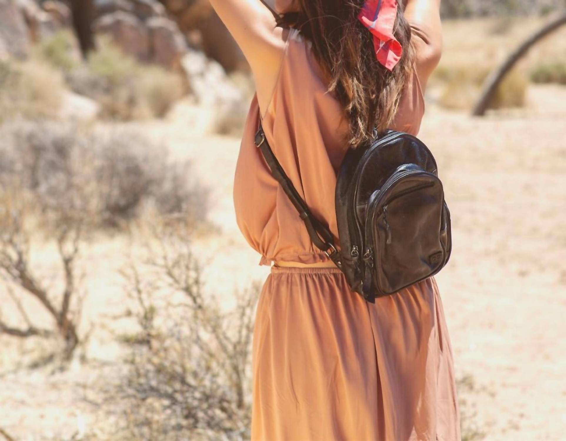Bedstu - Women's Dominique Leather Backpack