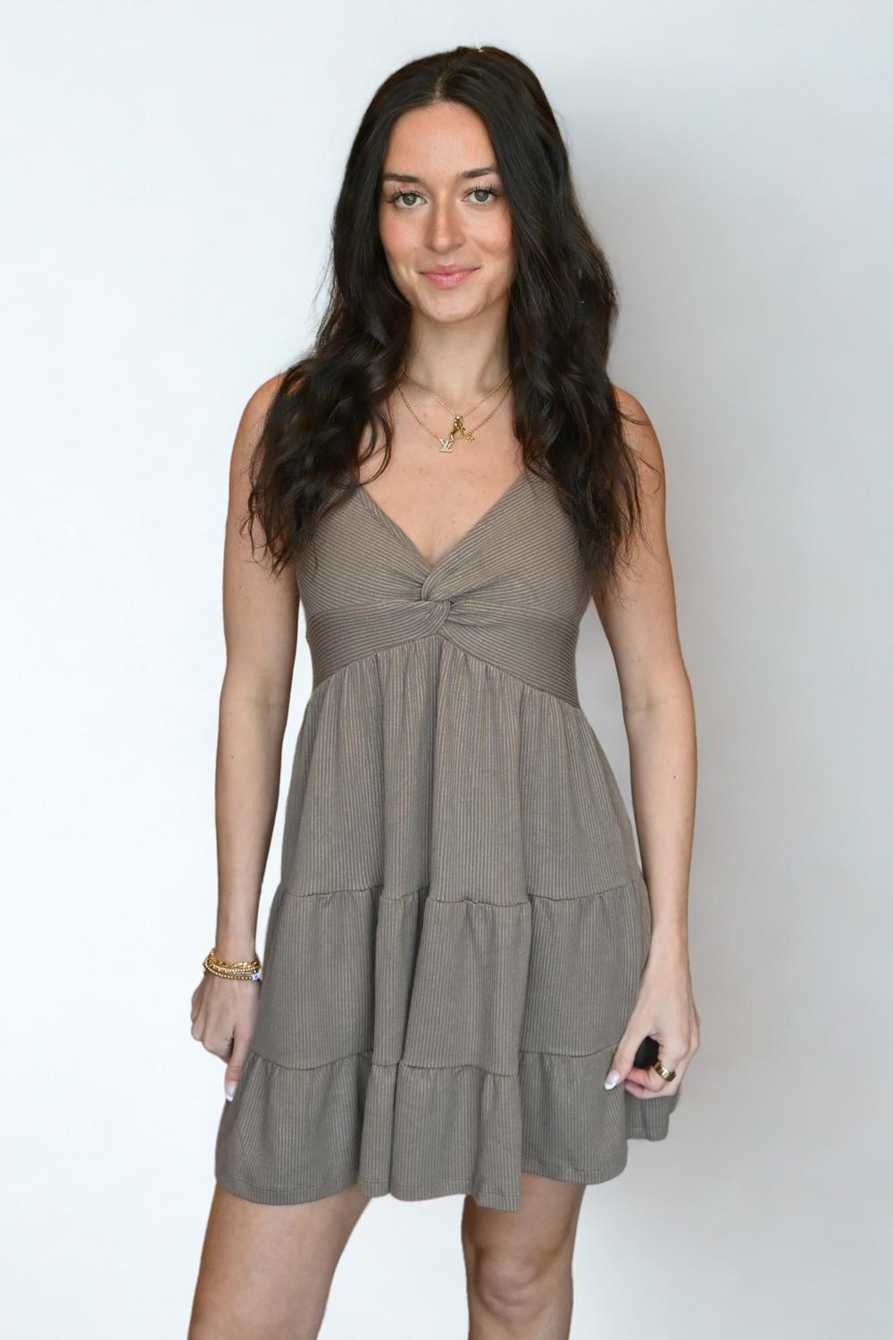 Vintage Havana - Tia Twist Front Dress