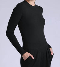 Minnie Rose - Ribbed Long Sleeve Sweater