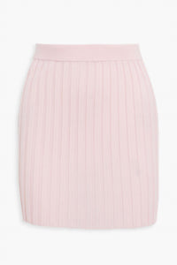 Helmut Lang - Ribbed Wood Mini Skirt