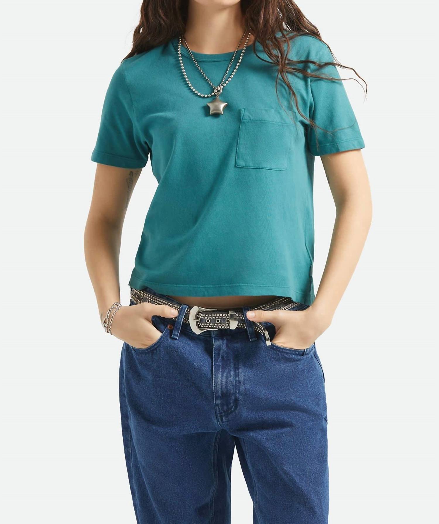 Brixton - Carefree Organic Garment Dye Perfect T-shirt