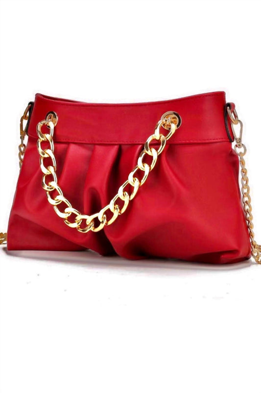 Mfk Collection - Women's Chain Shoulder Bag