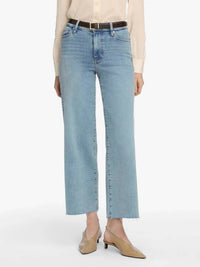 Frame - Le Slim Palazzo Crop Jeans