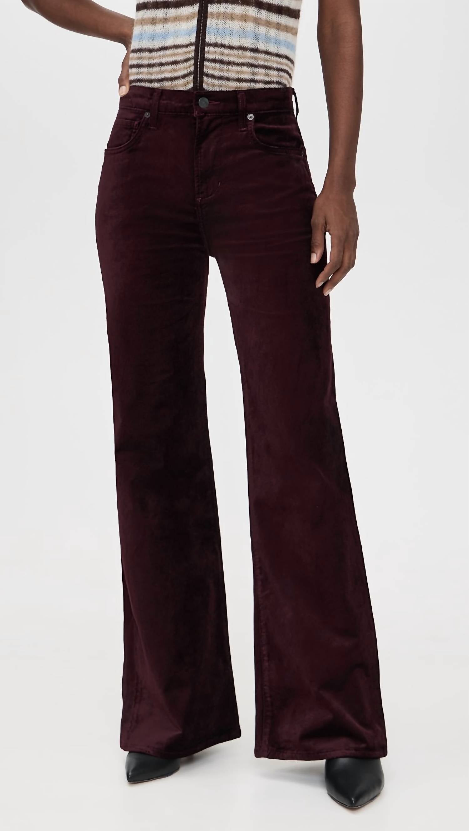 Citizens Of Humanity - Kimberly Velvet 70's Flare Pants