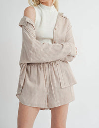 Sage The Label - Canyon Land Slouchy Back Shirt
