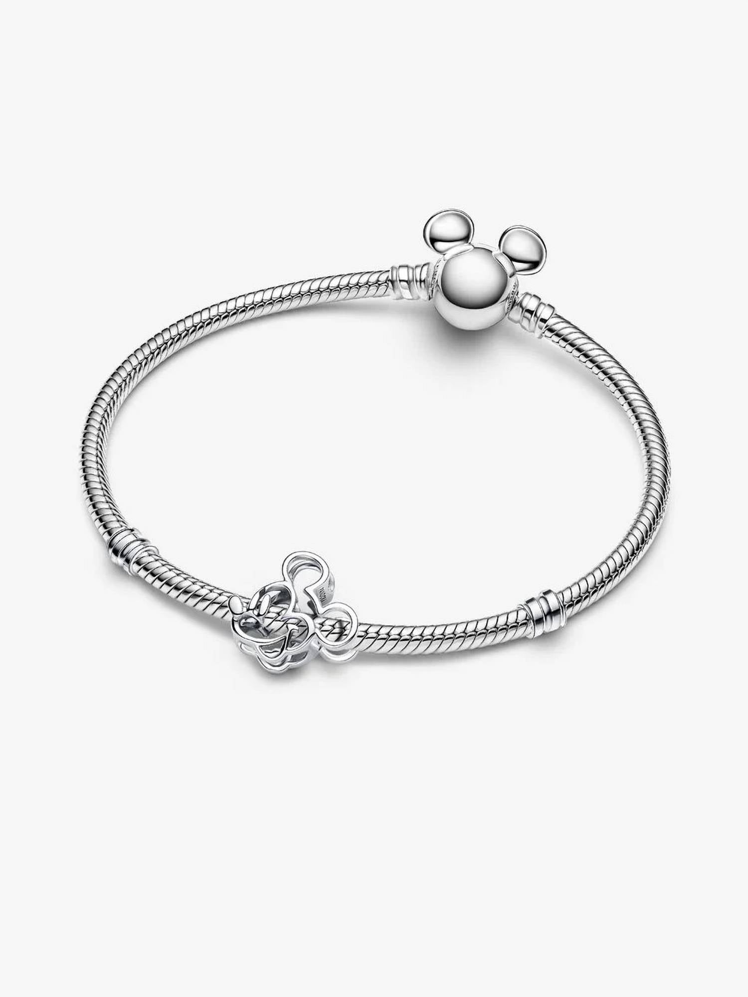 Pandora - Women's Disney Mickey Mouse Openwork Charm