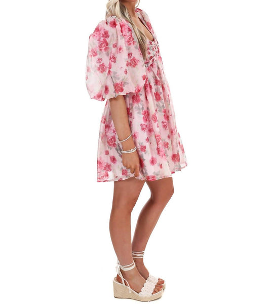Sofie The Label - Garden Hues Floral Mini Dress
