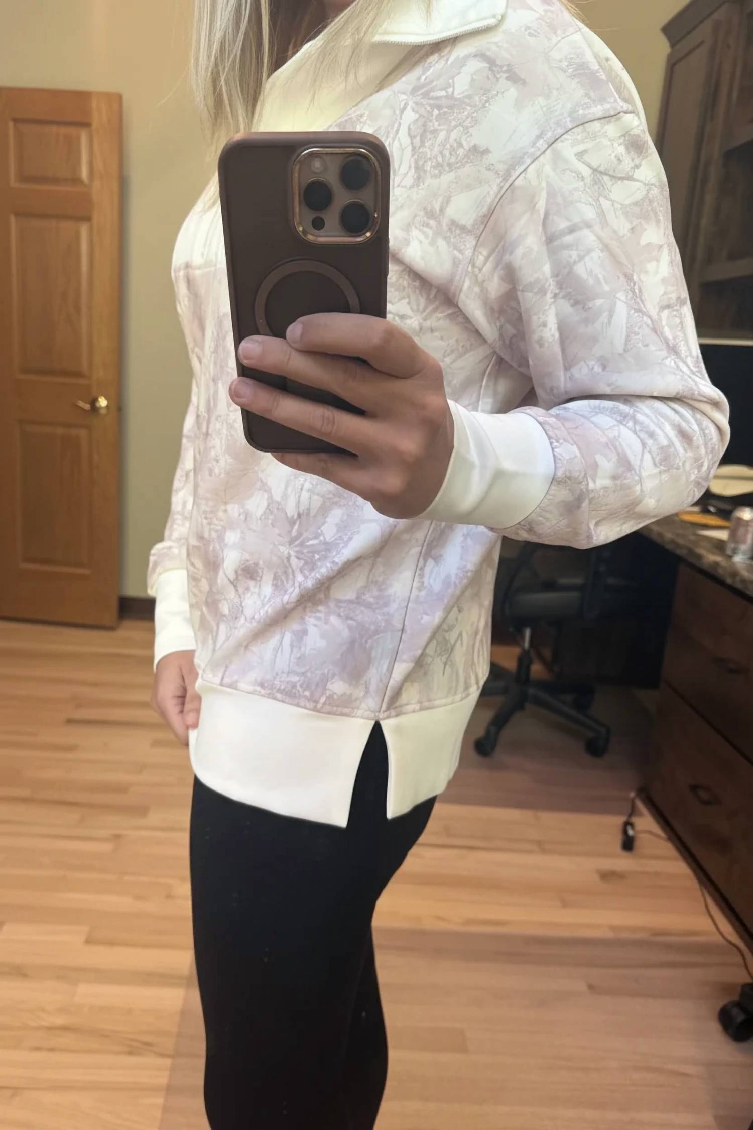 Top Notch Embroidery - Scuba Quarter-zip Pullover