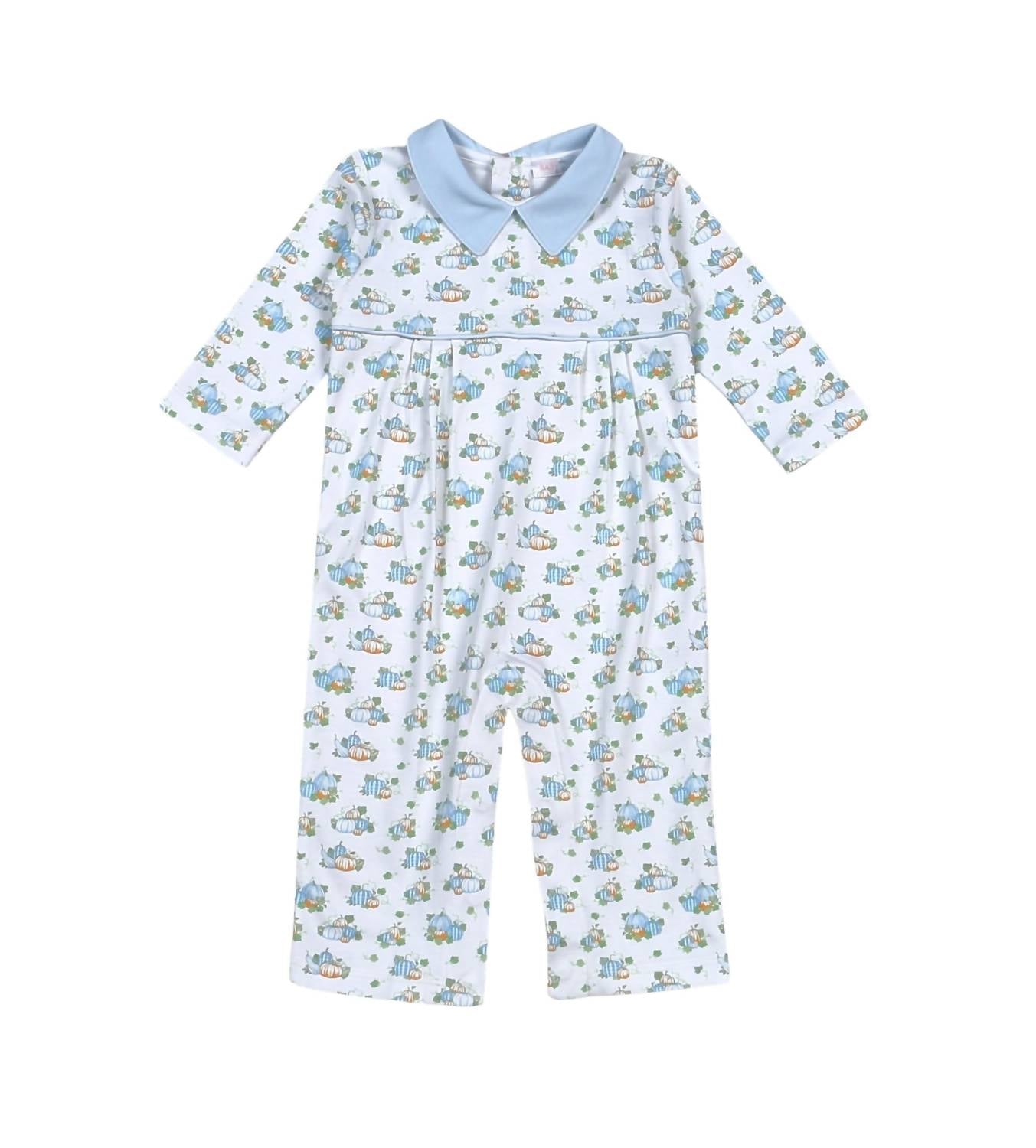 Baby Loren - Boy's Pumpkins Pima Romper