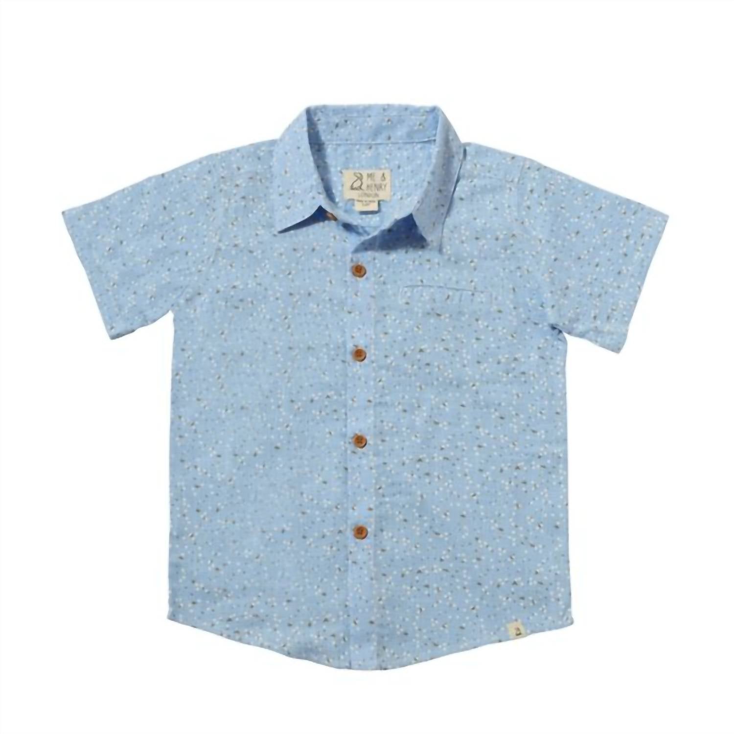 Me & Henry - Boy's Newport Woven Shirt