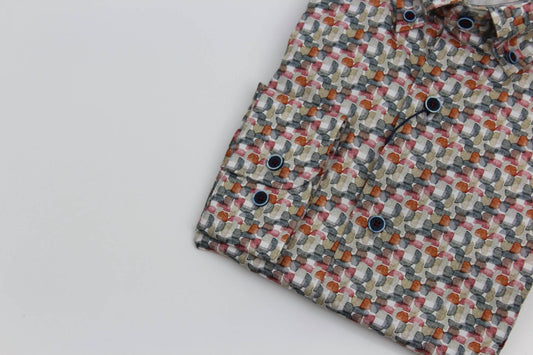 Dario Beltran - Men's Bande Long Sleeve Slim Fit Shirt