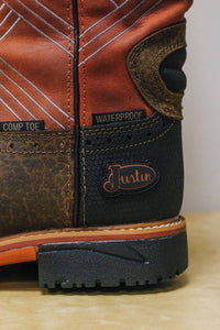 Justin - Men's Dalhart Nano Comp Toe Work Boot