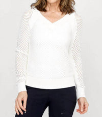 Elliott Lauren - Open Mind V Neck Sweater