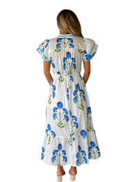 umgee Blossom Meadow Midi Dress in white - women's dress - view 4