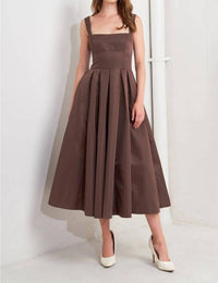 Flying Tomato - Sleeveless Midi Dress