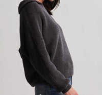 Barefoot Dreams - Cozy Chic Dolman Sleeve collared pullover